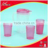 1.8L Plastic Cold Water Jug With Cup Set thumbnail-1