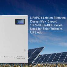 Lithium Battery 48V/96V/192V/384V/520VDC for UPS,Solar,Inverter,Telecom,Electric Bus,Power Substation