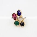 Hotting Sale Jewelry Ring With Colorful Resin Flower/Wedding Ring For Women