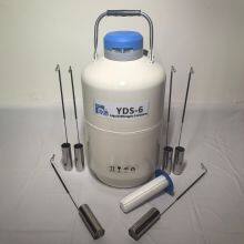 Liquid Nitrogen Tank of Cryopreservation Animal Semen Apply to Agriculture Husbandry 6L thumbnail-4