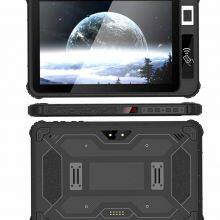 HR1065C Cheapest Factory 10.1 Inch Android MTK 8 Core 8GB+128GB Rugged Tablet With RJ45 RFID NFC 2D Barcode and Fingerprint Scanner