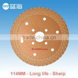 114MM diamond saw blade for granite cutting