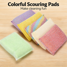 Reusable & Effective Cleaning Sponges, Multi-Purpose Scrub Cloths for Kitchen Bathroom thumbnail-5