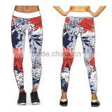 (OEM/ODM Factory)sublimation Leggings Sport Training Lycra Pants Gym Wear Yoga Fit thumbnail-2