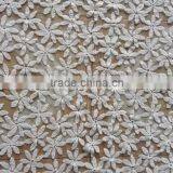 Cotton Mesh Lace Fabric/Embroidery Flower Lace/Water Soluble Lace For Garment Accessory thumbnail-6