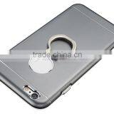Aluminum Full Cover Hard Mobile Phone Case Alloy Case With Ring Holder For IPhone 6S 6 thumbnail-2