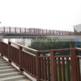 bridge handrails/solid wood railings/railing/fence/fencing for outdoor stairs