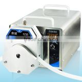 industrial peristaltic pump with silicon tubing