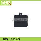 Cute Lady Silicone Rubber Coin Bags thumbnail-4