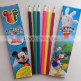 6pcs Wooden Mini Color Pencil thumbnail-1