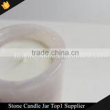 Kingstone Rose Pink Onyx Candle Container New & Boxed thumbnail-4