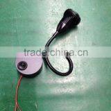 Bedroom Wall Lights Flexible Led Bedside Wall Lamp Black Aluminum Light Painting Lamp Bedside Lamp Hotel thumbnail-5