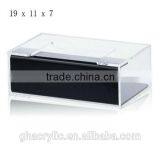 GH-RZ561 Customized Design Cute Acrylic Tissue Box Covers ,modern Acrylic Tissue Box Cover thumbnail-2