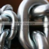G80 DIN764 electric galvanized ordinary mild steel link chain