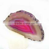 Pink Agate Slices For Sale