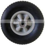 10 Inch Semi-pneumatic Rubber Wheel for Lawnmower, Hand Truck, Generator thumbnail-3