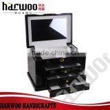 Custom Unpainted Solid Wooden Sewing Box thumbnail-6