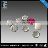 18mm Decorative Plastic Screw Cap Chrome Screw Covers for License Plate Frame thumbnail-1