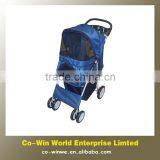 Folding 4 Wheels Stroller Pet Cart for Cat and Dog
