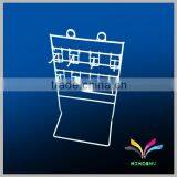 Metal Stand Foldable Sturdy Wire Mesh Hanging Display Racks