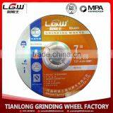 343 Ligangwang Hot Sale 180*6*22 Depressed Center Grinding Wheel for Thailand Market thumbnail-2