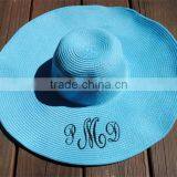 Hot Sale New Monogrammed Sun Straw Hat