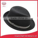 Men Trilby Hats Made From Wool Felt thumbnail-3