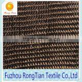 Wholesale Black Polyester Knitted Wave K086 Mesh Fabric Used Cloth