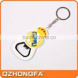 Custom Football Team Beer Bottle Opener Keychain thumbnail-3