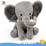 customize grey plush elephant toy good quality stuffed elephant toy