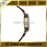 New Retro Skeleton Automatic Mechanical Vintage Leather Copper Wrist Watch thumbnail-2