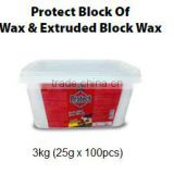 Bromadiolone rodenticide Wax Extruded Block Wax 3kg (25gx120pcs)