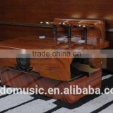 Dedo Music Rose wood Piano Adjustable Pedal Extender,3 pedal piano pedal extender
