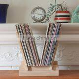 Bamboo Bookcase Magazine Display Rack Wholesale thumbnail-2