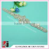 HC-2079 2015 Hot Sale Rhinestone Applique Trimming Crysta ,Appliques For Wedding Dresses/Fashion Headband Applique Designs thumbnail-2