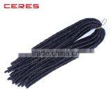 Cheap Wholesale Price Ebony Soft Dread Lock Synthetic Braiding Hair Extension Quality Choice thumbnail-2