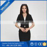 Anti-wrinkle High Quality Polyester/cotton Ladies Suit Skirt and Blouse thumbnail-2