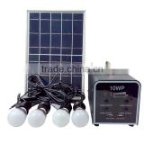 10W Solar Power System Portable Solar Power Home System DC 12V Output