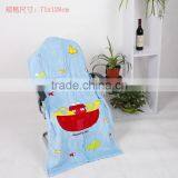 100% Cotton Reactive Printing Single Drawstring Kids Towel Bag Cartoon Printing Kids Towel Bag thumbnail-2