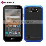 Top Selling Aluminimum Textured Grip Shockproof Phone Case for LG K3/LS450 thumbnail-3