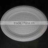 Wholesale Disposable 7*9inch Plastic PS Oval Shape Plate thumbnail-1