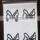 4 Pieces Black Bowknot Tattoo Sticker