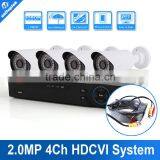 4CH 2.0MP HDCVI System HD CVI 4PCS 2MP HDCVI 1080P IR 20M 4CH Bullet HD CVI Kit thumbnail-1