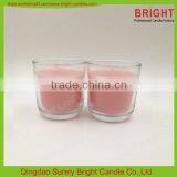Small Glass Jar Votive Candles Scented