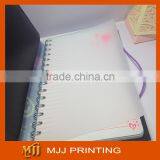 School Supply PP Cover Spiral Notebook Wire O Diary Book With Plastic PP Cover thumbnail-4