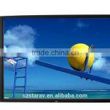 1:1 4:3 16:9 Matte White Aluminium Fixed Frame Screen With Aluminium Frame Velet Cover thumbnail-6