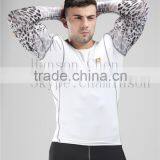 Stan Caleb Spandex Fabric of Jogging Wear,compression Wear, Long Sleeve Comression Top thumbnail-3