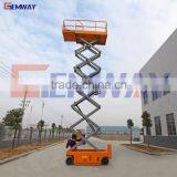 12m Hydraulic Self Propelled Electric Battery Operated Scissor Lift Platform for Sale thumbnail-1