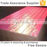 China 1220*2440*15mm 11 Lines Grooved MDF for Hanging in Supper Market thumbnail-1