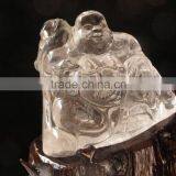 Natural Religious Crystal Carving Figure of Buddha thumbnail-3